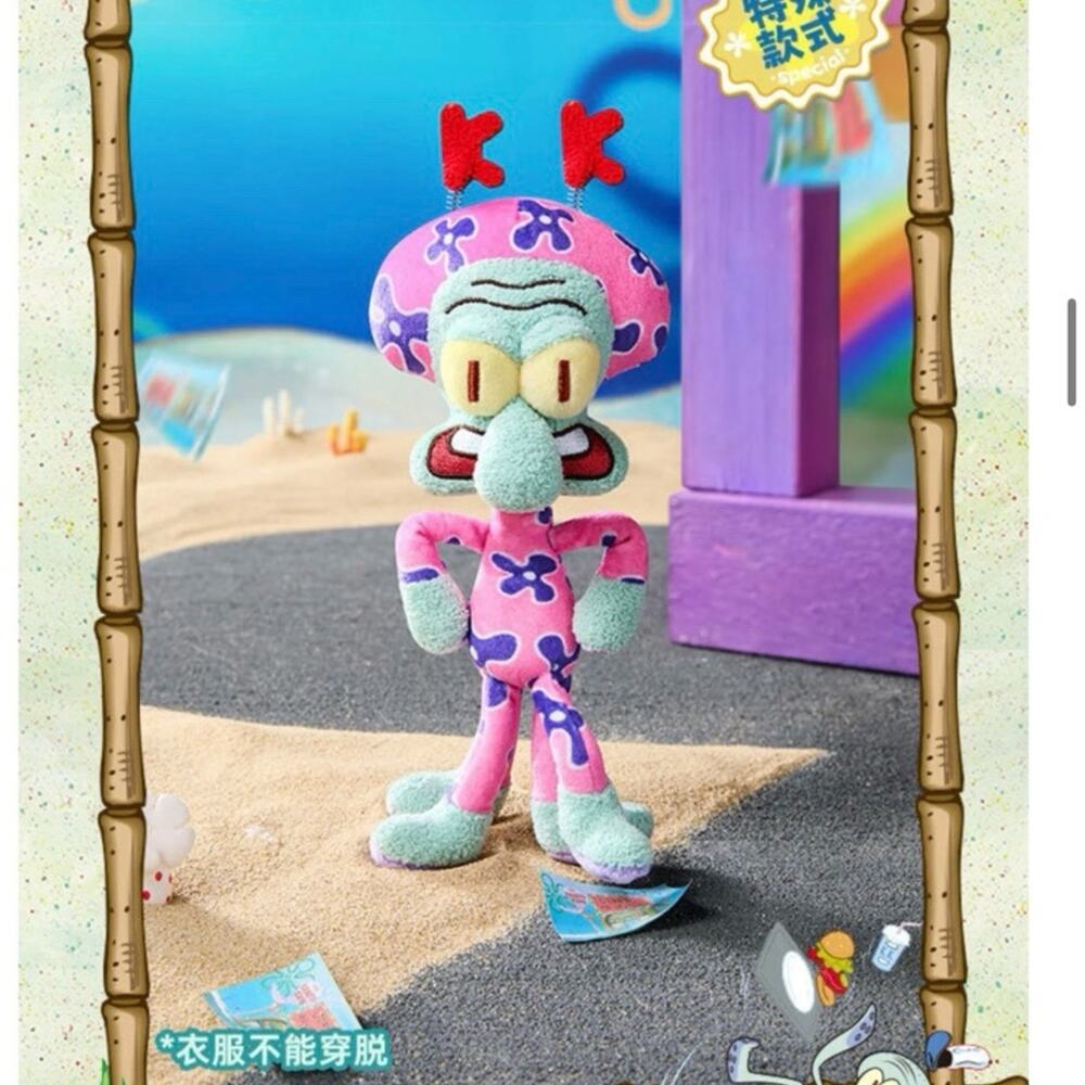 A Day in the Life of Squidward Plush Pendant - Sales Time